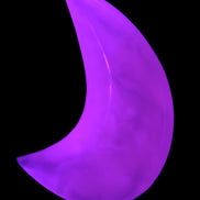 Mangano Calcite moon 92*80mm 154g Rocks and Things Store