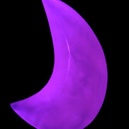 Mangano Calcite moon 92*80mm 154g Rocks and Things Store