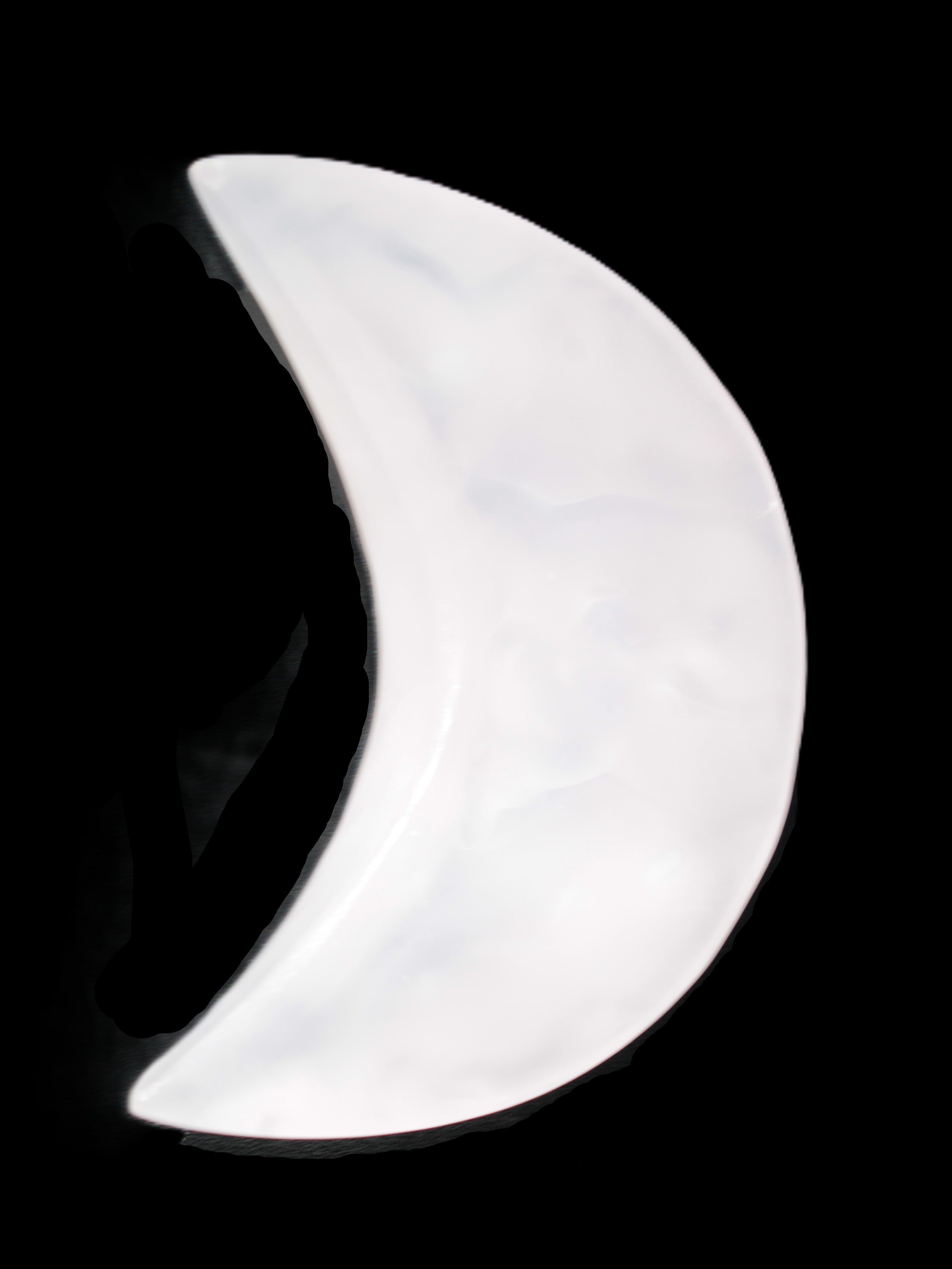 Mangano Calcite moon 92*80mm 154g Rocks and Things Store