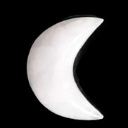 Mangano Calcite moon 92*80mm 154g Rocks and Things Store