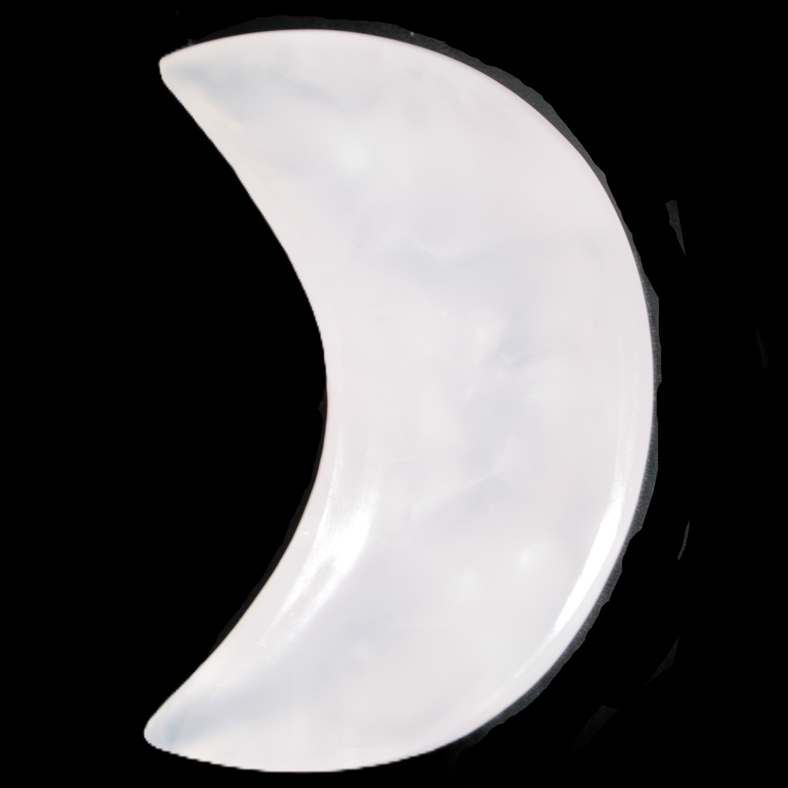 Mangano Calcite moon 92*80mm 154g Rocks and Things Store