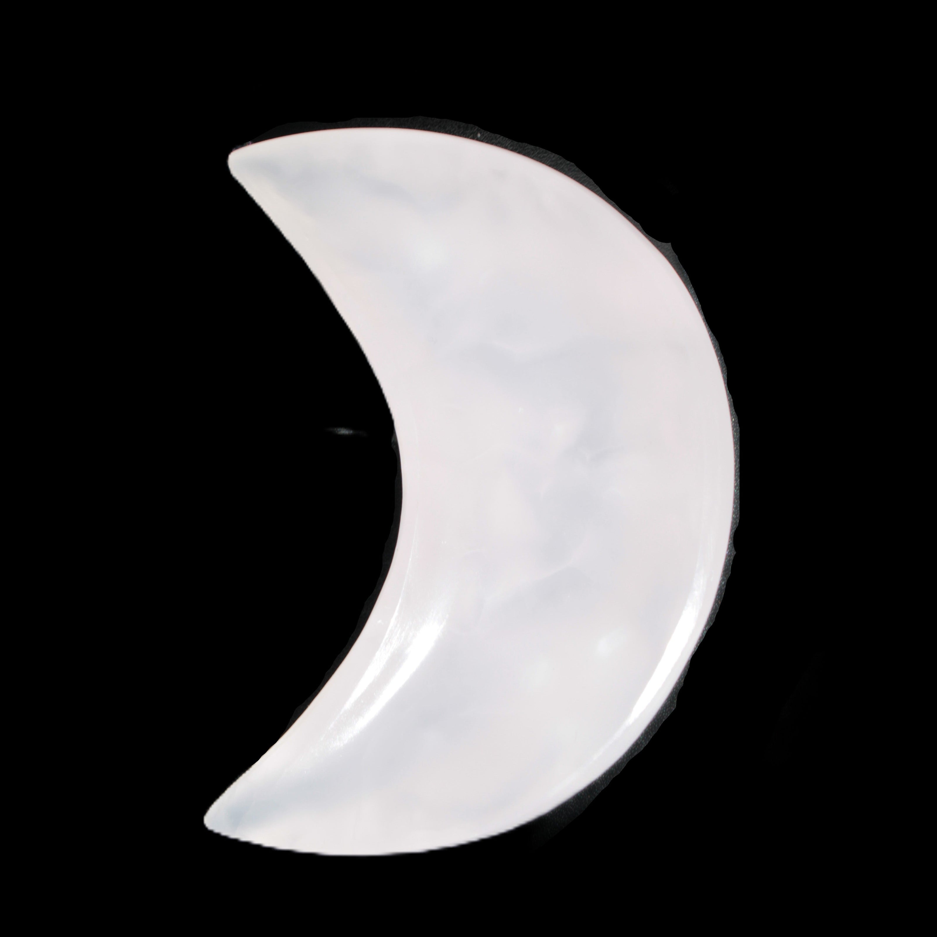 Mangano Calcite moon 92*80mm 154g Rocks and Things Store