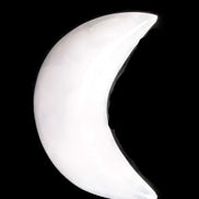 Mangano Calcite moon 92*80mm 154g Rocks and Things Store