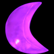 Mangano Calcite moon 92*80mm 154g Rocks and Things Store