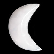 Mangano Calcite moon 92*80mm 154g Rocks and Things Store