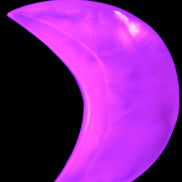 Mangano Calcite moon 92*80mm 154g Rocks and Things Store