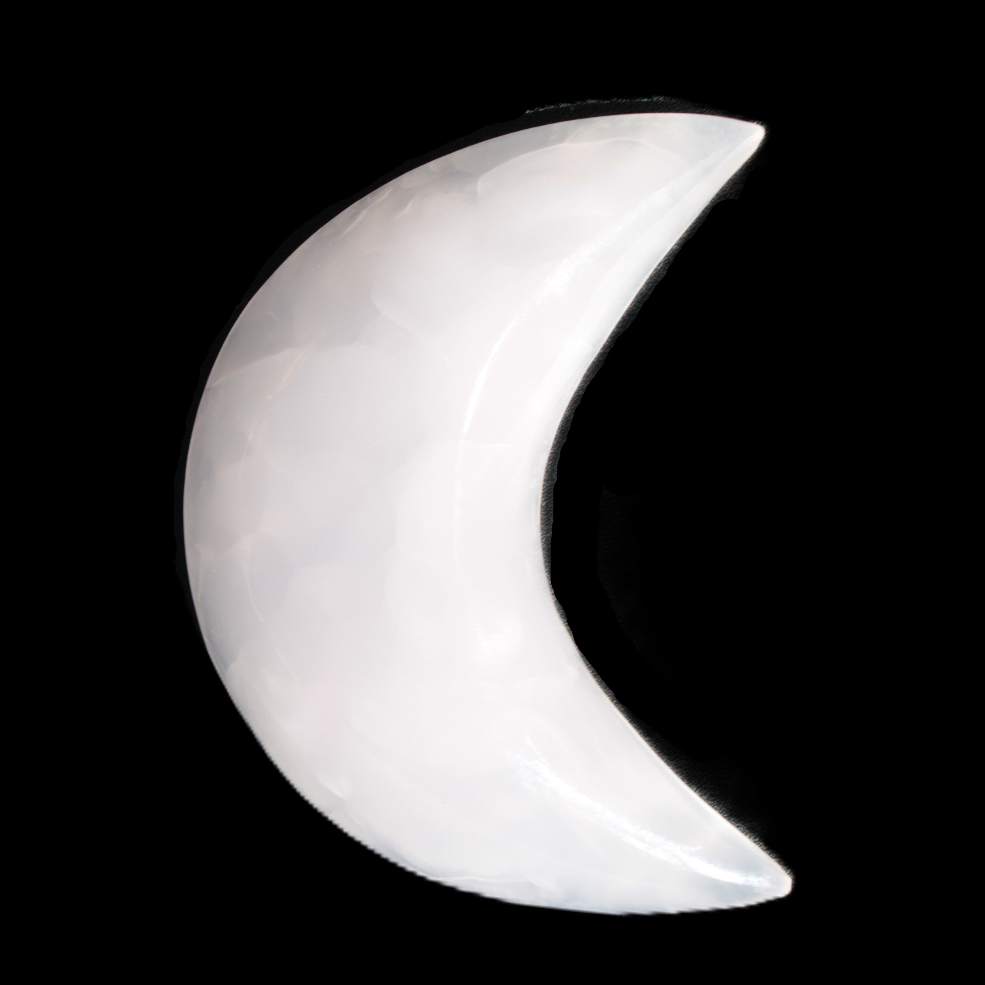 Mangano Calcite moon 92*80mm 154g Rocks and Things Store