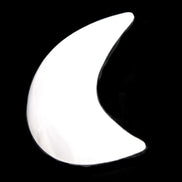 Mangano Calcite moon 92*80mm 154g Rocks and Things Store