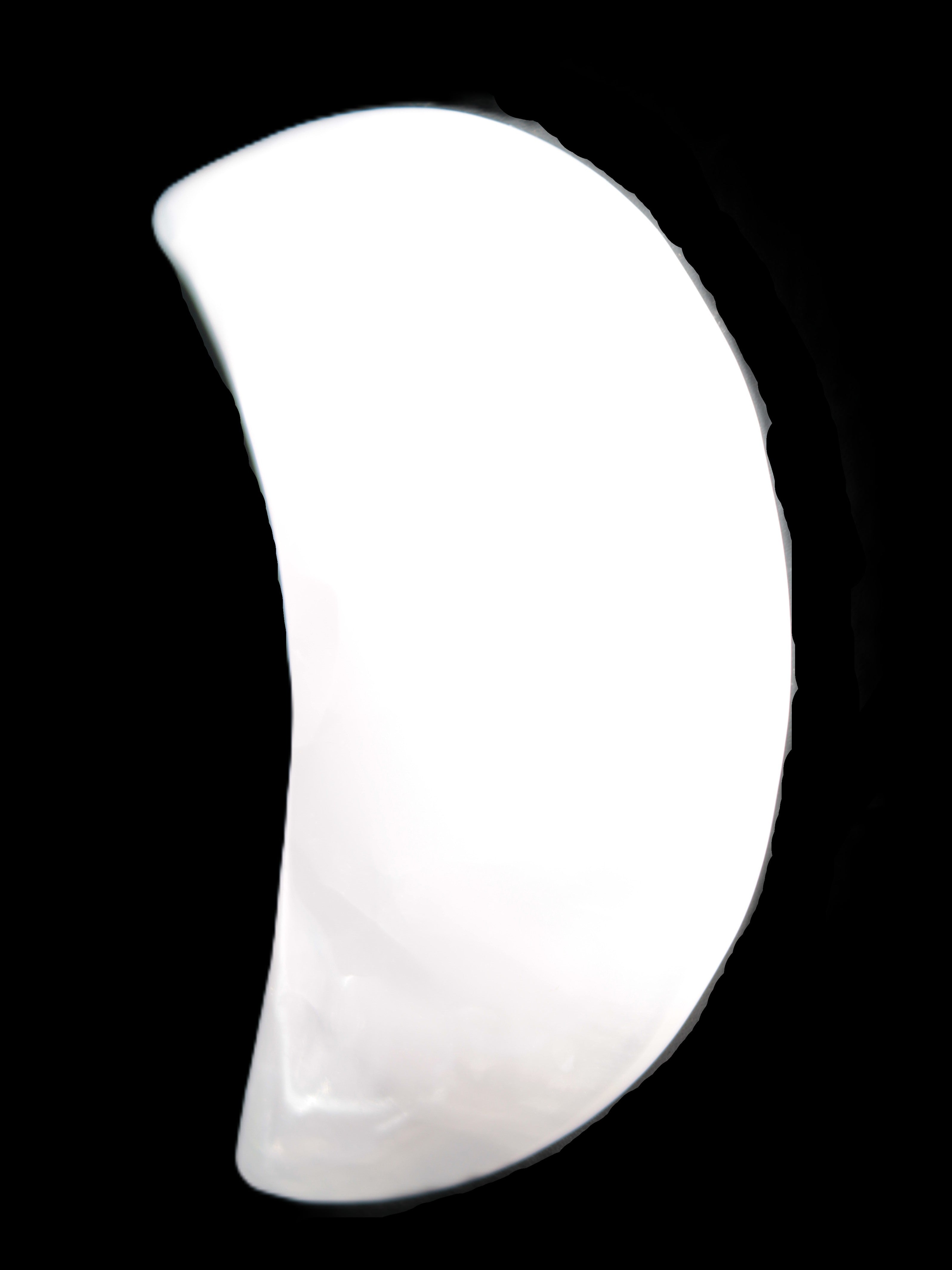 Mangano Calcite moon 92*80mm 154g Rocks and Things Store