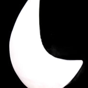 Mangano Calcite moon 92*80mm 154g Rocks and Things Store