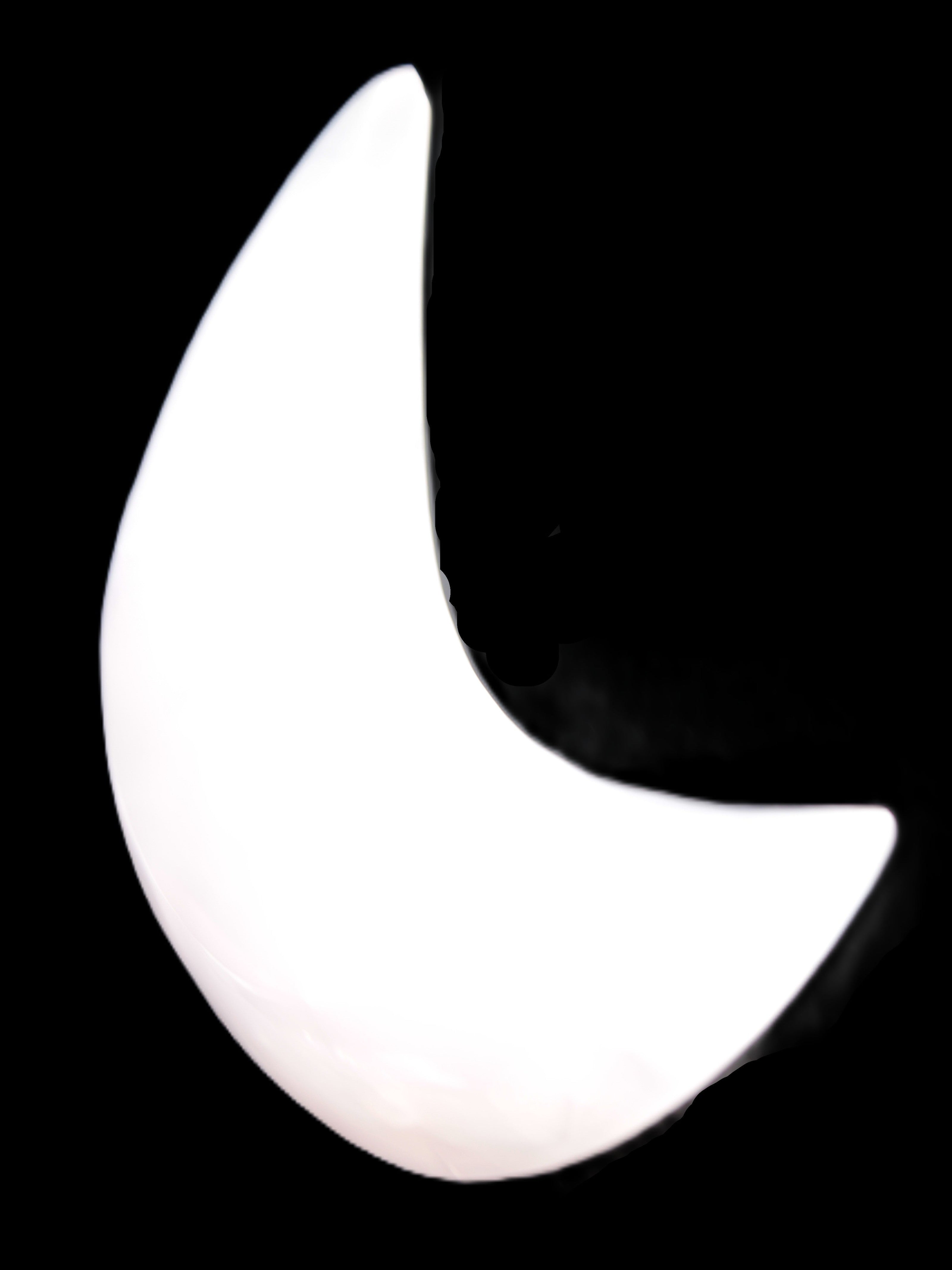 Mangano Calcite moon 92*80mm 154g Rocks and Things Store