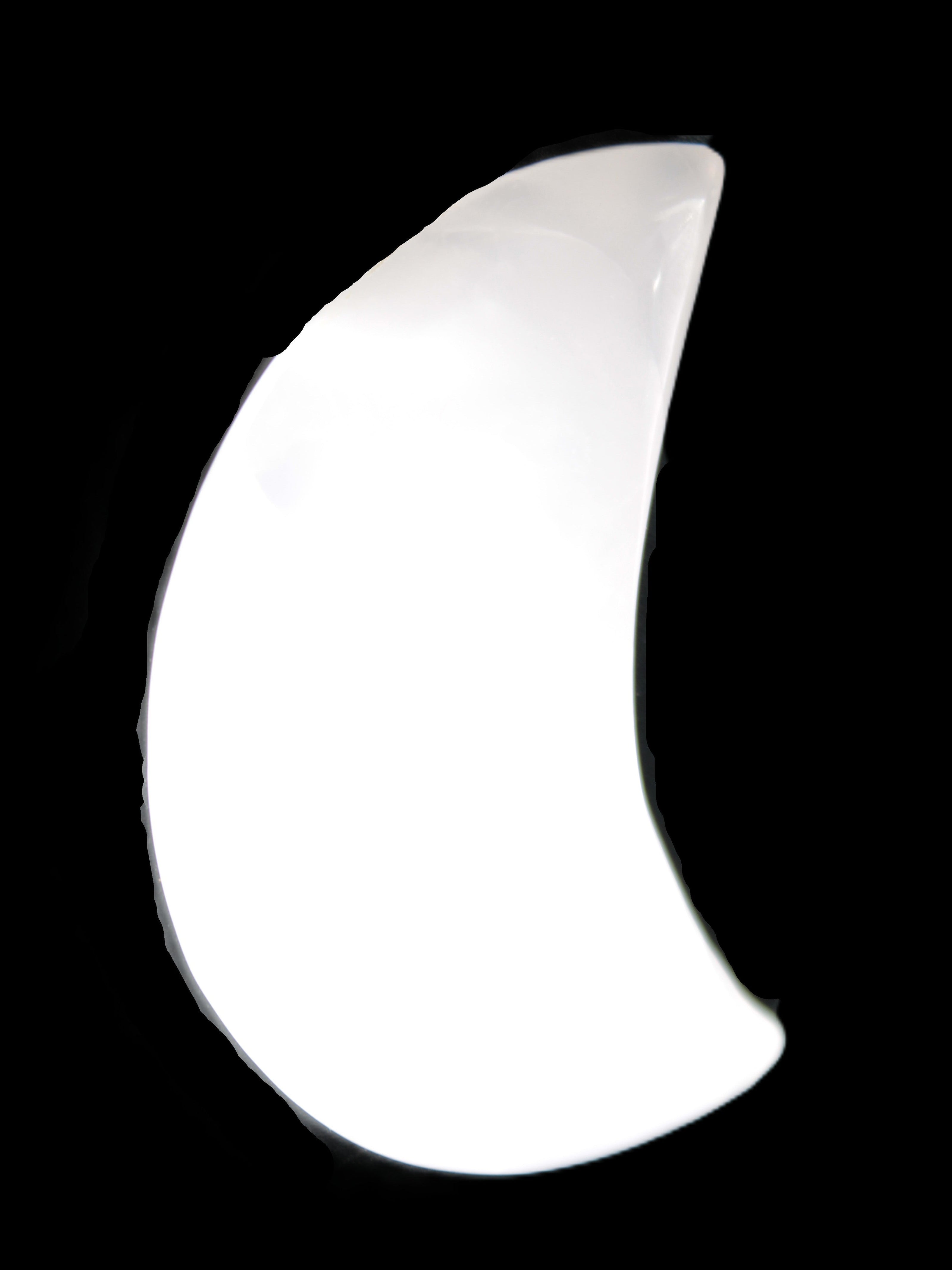 Mangano Calcite moon 92*80mm 154g Rocks and Things Store