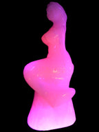 Mangano Calcite hand-carved mermaid 213*75*86mm 1584.9g Rocks and Things Store