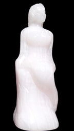 Mangano Calcite hand-carved mermaid 213*75*86mm 1584.9g Rocks and Things Store