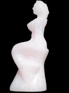 Mangano Calcite hand-carved mermaid 213*75*86mm 1584.9g Rocks and Things Store