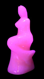 Mangano Calcite hand-carved mermaid 213*75*86mm 1584.9g Rocks and Things Store