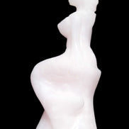 Mangano Calcite hand-carved mermaid 213*75*86mm 1584.9g Rocks and Things Store