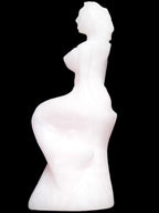 Mangano Calcite hand-carved mermaid 213*75*86mm 1584.9g Rocks and Things Store