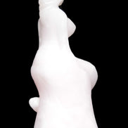 Mangano Calcite hand-carved mermaid 213*75*86mm 1584.9g Rocks and Things Store