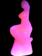 Mangano Calcite hand-carved mermaid 213*75*86mm 1584.9g Rocks and Things Store