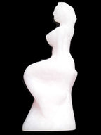 Mangano Calcite hand-carved mermaid 213*75*86mm 1584.9g Rocks and Things Store
