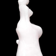 Mangano Calcite hand-carved mermaid 213*75*86mm 1584.9g Rocks and Things Store
