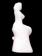 Mangano Calcite hand-carved mermaid 213*75*86mm 1584.9g Rocks and Things Store