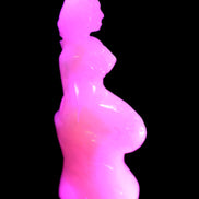 Mangano Calcite hand-carved mermaid 213*75*86mm 1584.9g Rocks and Things Store