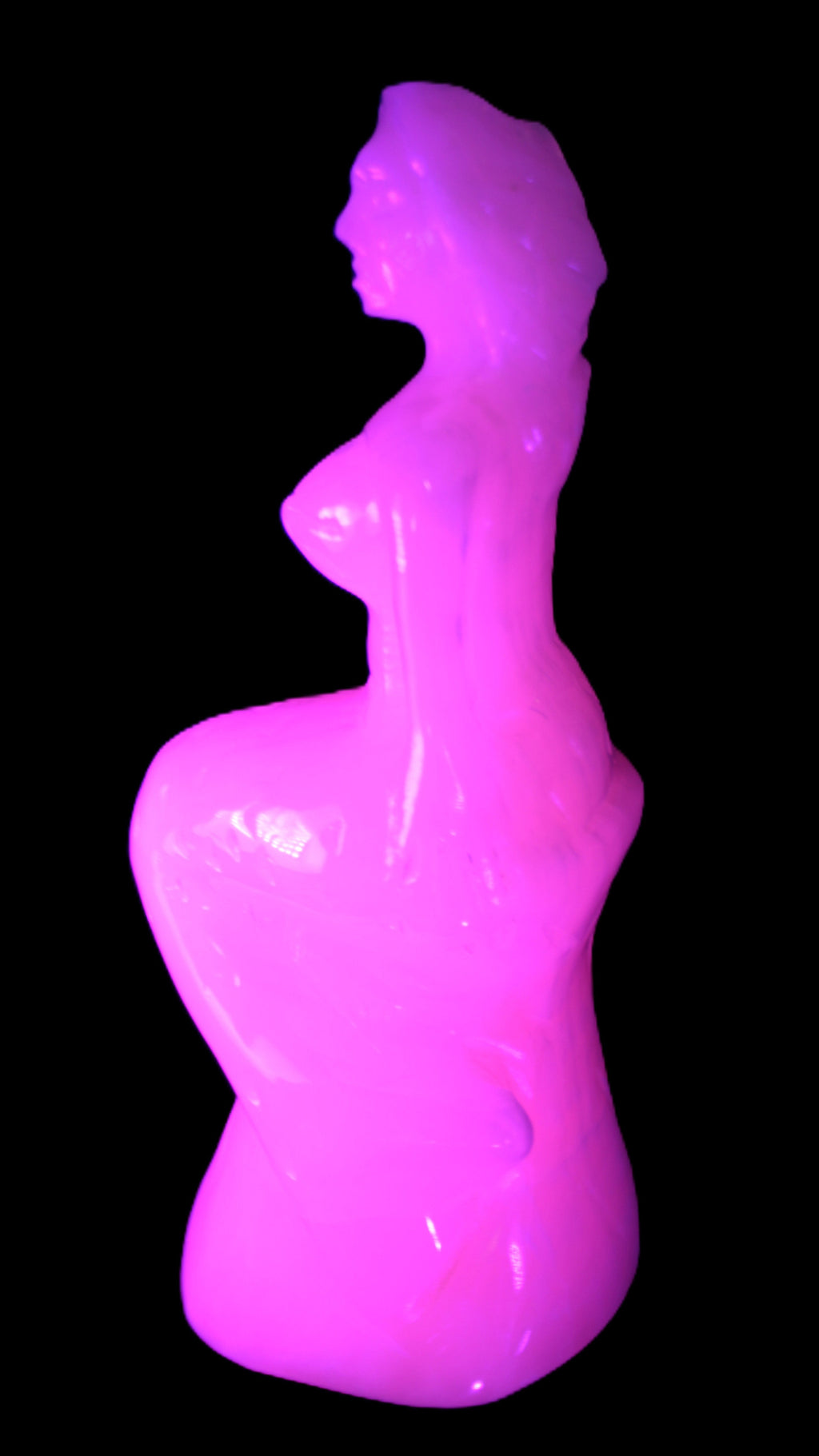 Mangano Calcite hand-carved mermaid 213*75*86mm 1584.9g Rocks and Things Store