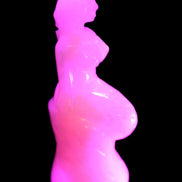 Mangano Calcite hand-carved mermaid 213*75*86mm 1584.9g Rocks and Things Store