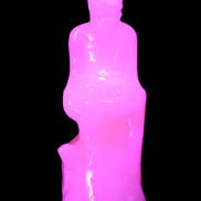 Mangano Calcite hand-carved mermaid 213*75*86mm 1584.9g Rocks and Things Store