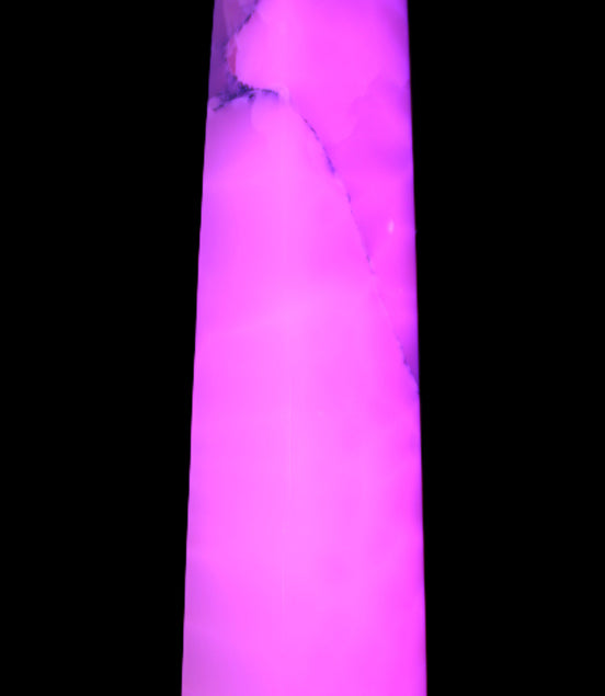 Mangano Calcite obelisk 389*67*77mm 4020g Rocks and Things Store
