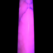 Huge Mangano Calcite obelisk 389*67*77mm 4020g in UV light - 
 Rocks and Things Store