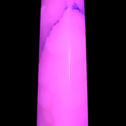 Huge Mangano Calcite obelisk 389*67*77mm 4020g in UV light - 
 Rocks and Things Store