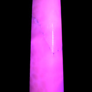 Huge Mangano Calcite obelisk 389*67*77mm 4020g in UV light - 
 Rocks and Things Store