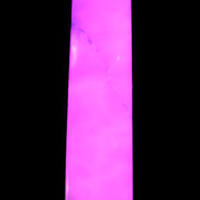 Huge Mangano Calcite obelisk 389*67*77mm 4020g in UV light - 
 Rocks and Things Store