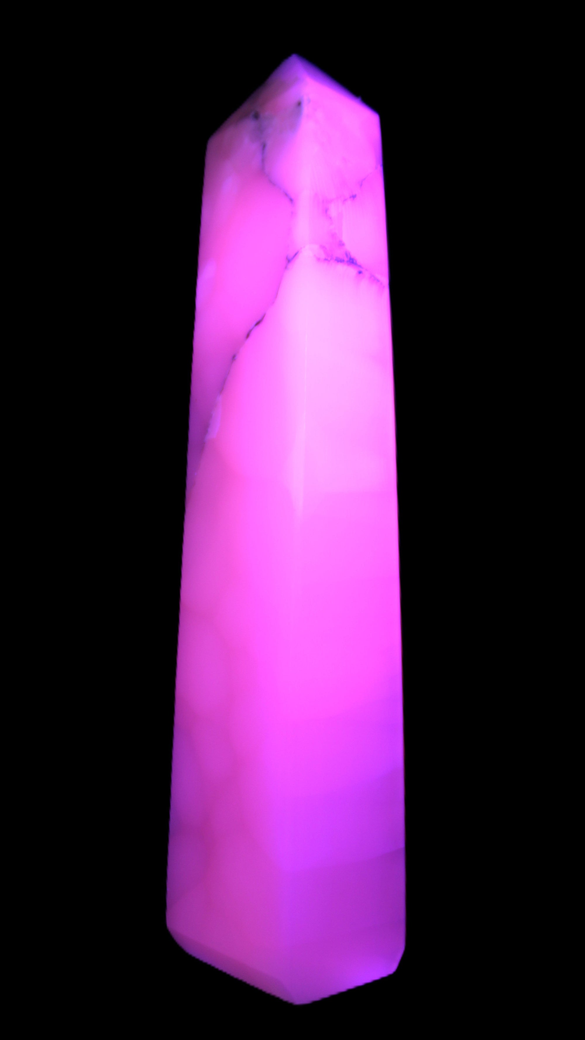 Mangano Calcite obelisk 389*67*77mm 4020g Rocks and Things Store