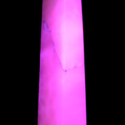 Huge Mangano Calcite obelisk 389*67*77mm 4020g in UV light - 
 Rocks and Things Store