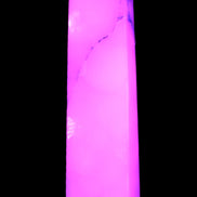 Huge Mangano Calcite obelisk 389*67*77mm 4020g in UV light - 
 Rocks and Things Store