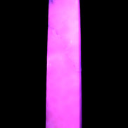 Huge Mangano Calcite obelisk 389*67*77mm 4020g in UV light - 
 Rocks and Things Store