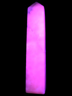 Huge Mangano Calcite obelisk 389*67*77mm 4020g in UV light - 
 Rocks and Things Store