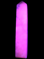 Huge Mangano Calcite obelisk 389*67*77mm 4020g in UV light - 
 Rocks and Things Store
