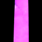 Huge Mangano Calcite obelisk 389*67*77mm 4020g in UV light - 
 Rocks and Things Store