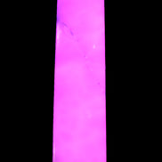 Huge Mangano Calcite obelisk 389*67*77mm 4020g in UV light - 
 Rocks and Things Store