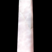 Huge Mangano Calcite obelisk 389*67*77mm 4020g in sunlight - 
 Rocks and Things Store