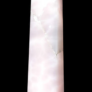 Huge Mangano Calcite obelisk 389*67*77mm 4020g in sunlight - 
 Rocks and Things Store