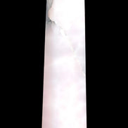 Huge Mangano Calcite obelisk 389*67*77mm 4020g in sunlight - 
 Rocks and Things Store