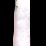 Huge Mangano Calcite obelisk 389*67*77mm 4020g in sunlight - 
 Rocks and Things Store