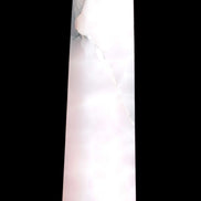 Huge Mangano Calcite obelisk 389*67*77mm 4020g in sunlight - 
 Rocks and Things Store