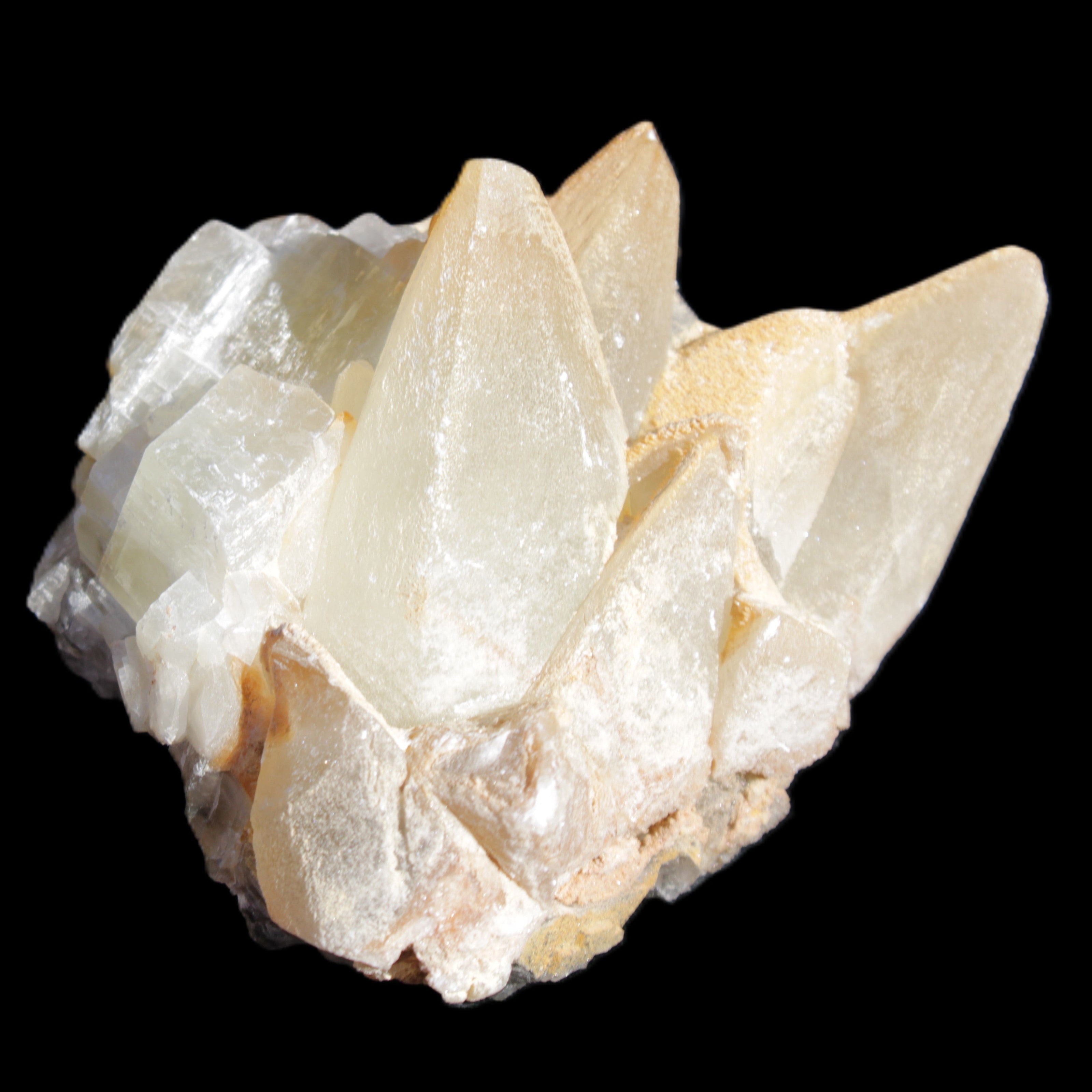 Dogtooth calcite cluster 100*82*78mm 508g Rocks and Things Store